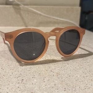 Illesteva Leonard II apricot sunglasses